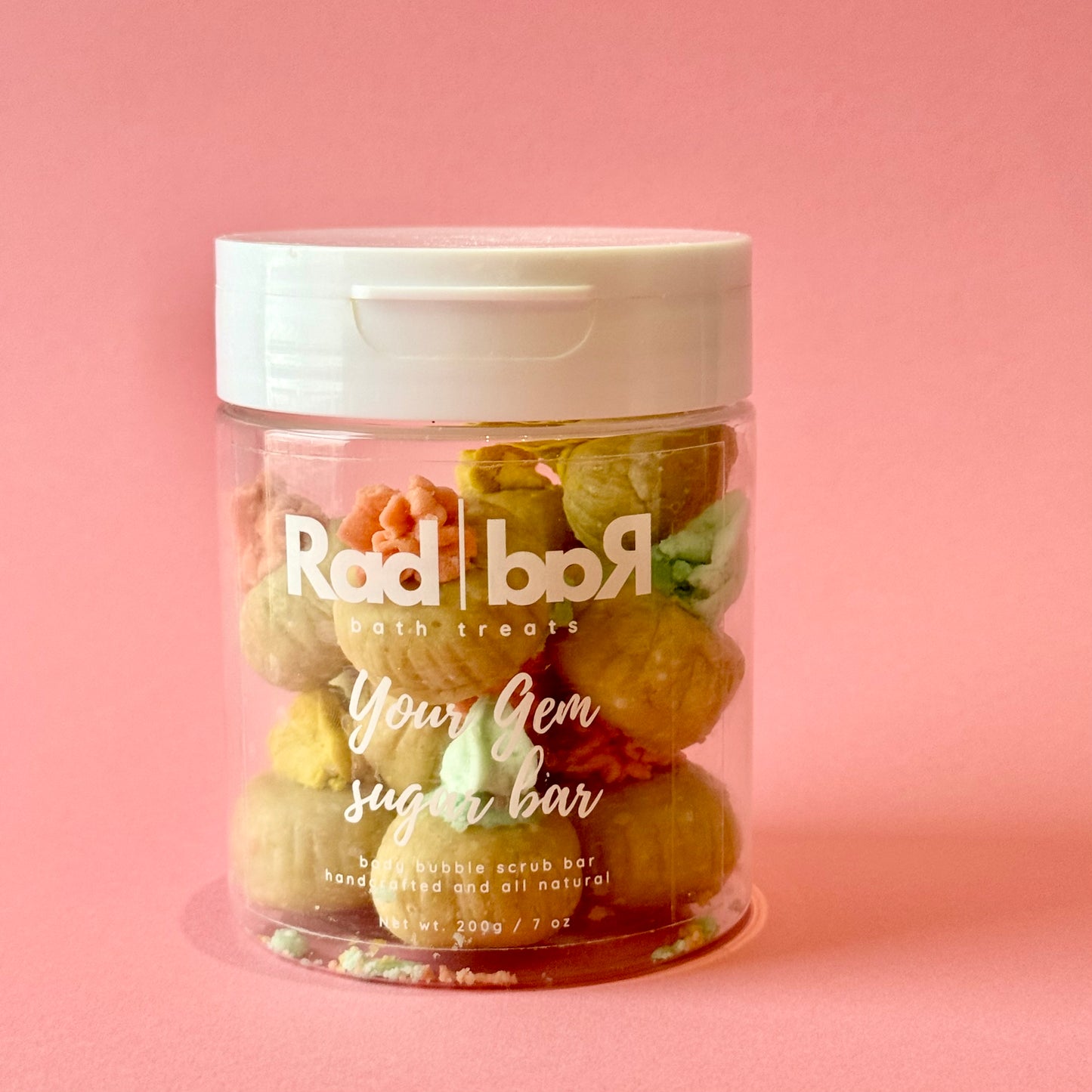 Your gem sugar bar -body bubble scrub bar