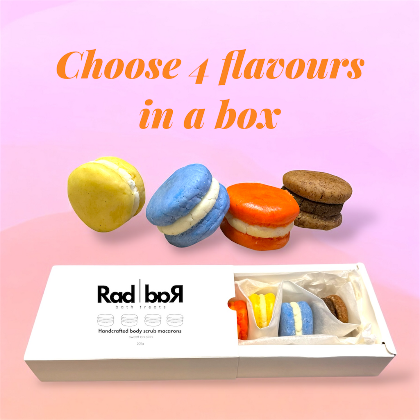 Macaron Body Bubble Scrub