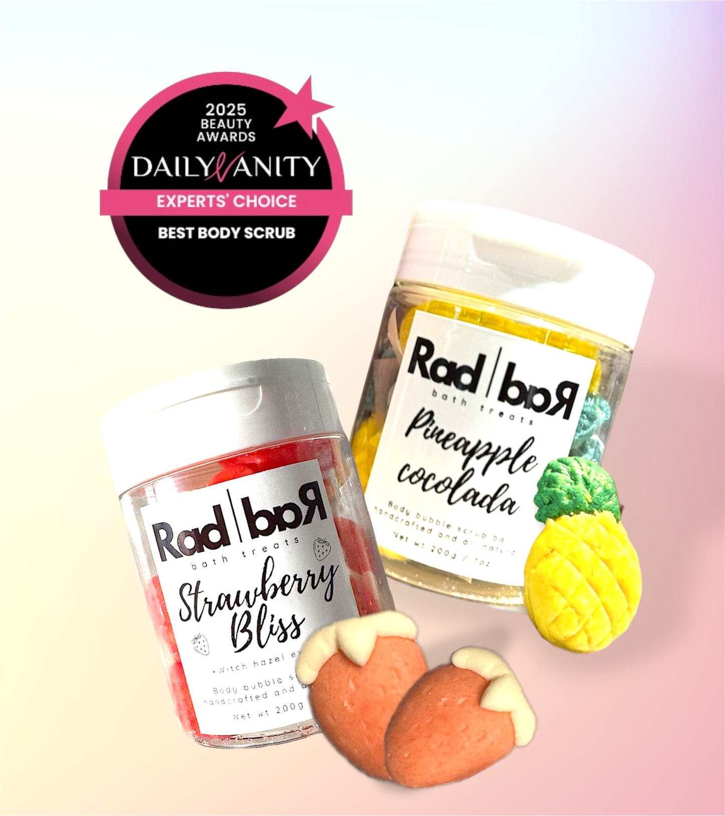 Pineapple Cocolada Body Bubble Scrub Bar