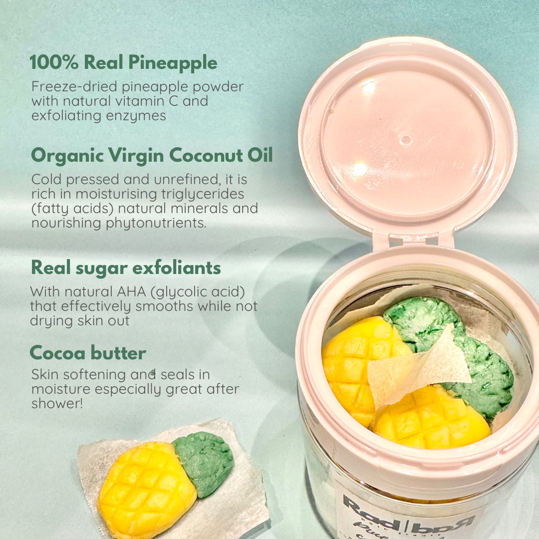 Pineapple Cocolada Body Bubble Scrub Bar