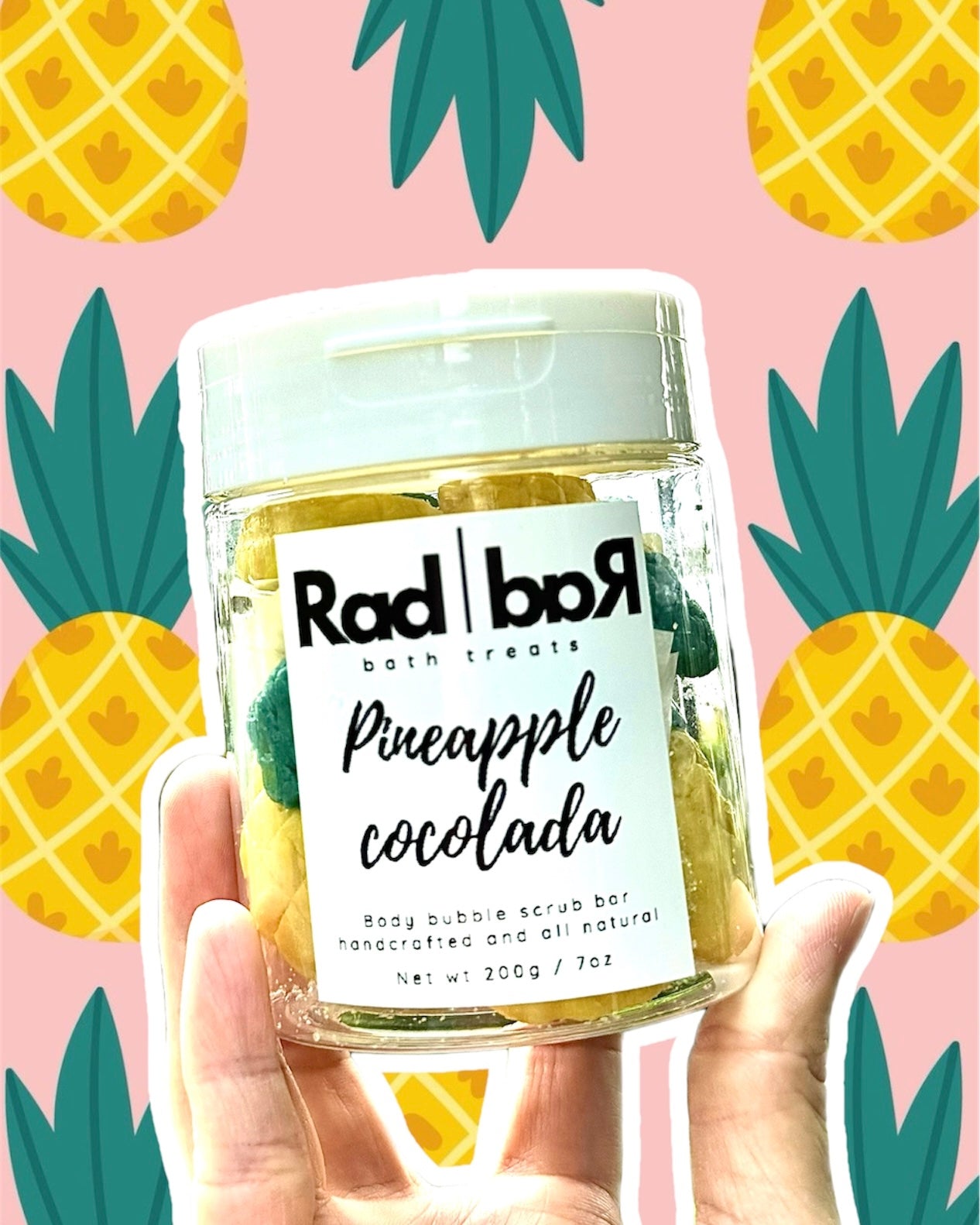 Festive of love bundle - Award-winning Pineapple cocolada & strawberry bliss body bubble scrub