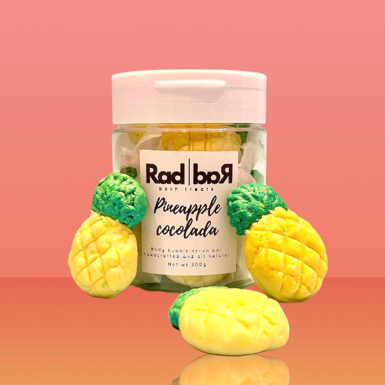 Pineapple Cocolada Body Bubble Scrub Bar