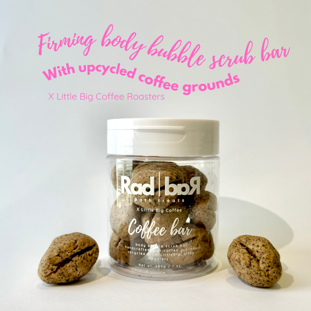 Coffee bar - body bubble scrub bar