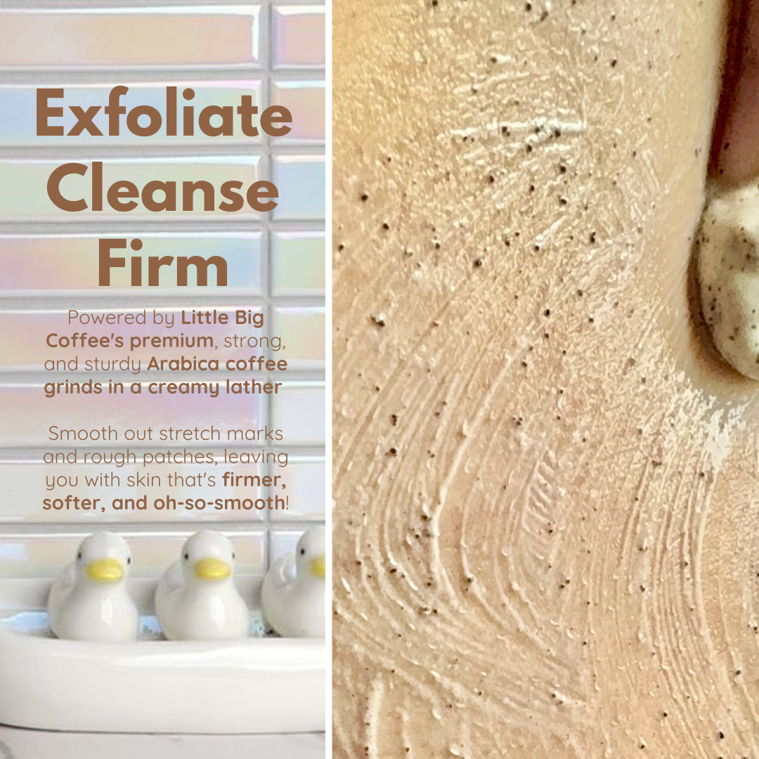 Coffee bar - body bubble scrub bar