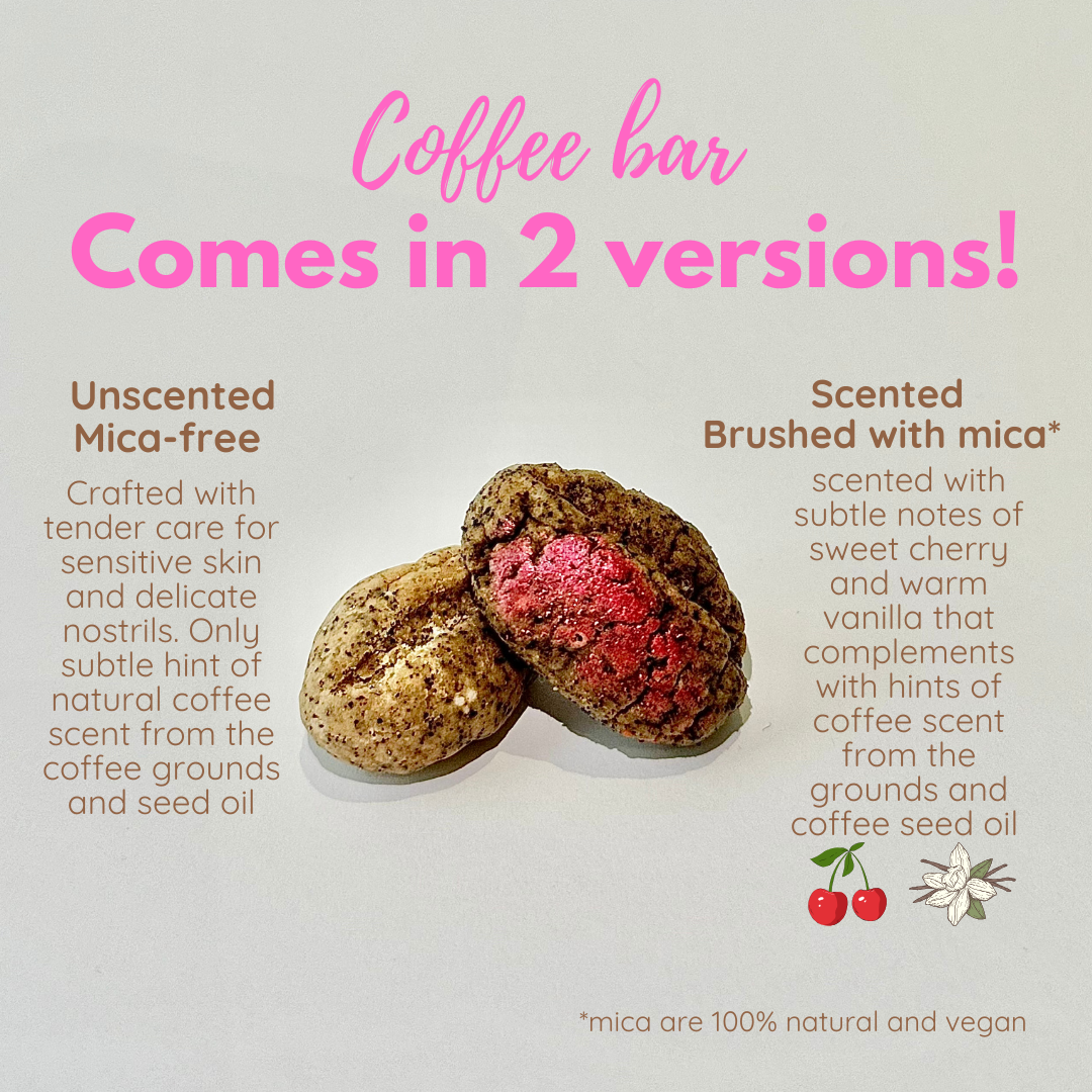 Coffee bar - body bubble scrub bar