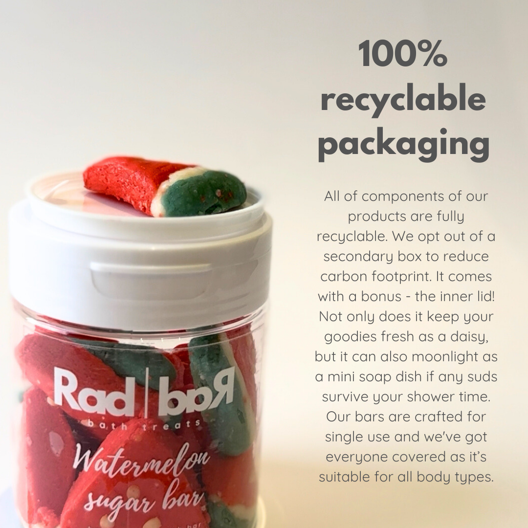 Watermelon Sugar Bar - Body bubble scrub