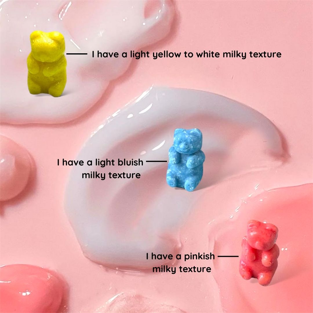 Gummy bear body bubble sugar scrub