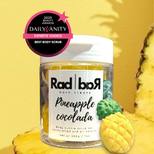 Pineapple Cocolada Body Bubble Scrub Bar