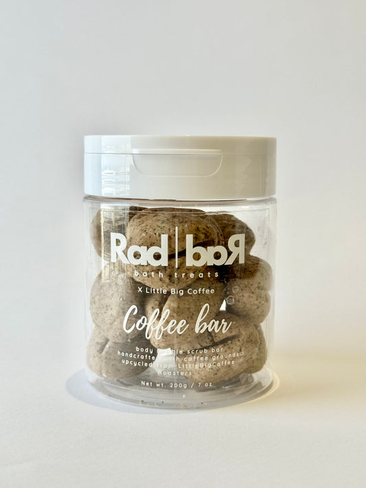 Coffee bar - body bubble scrub bar
