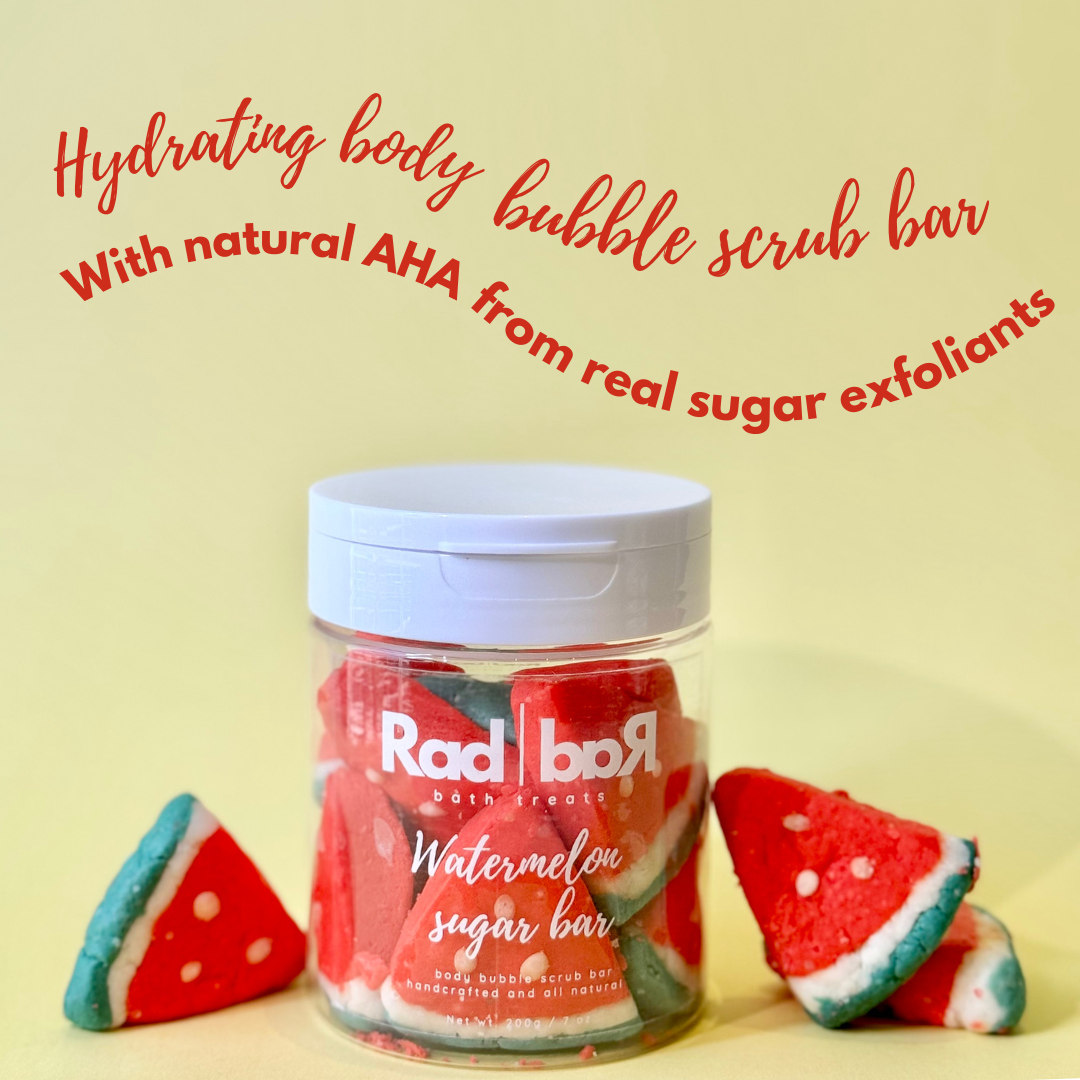 Watermelon Sugar Bar - Body bubble scrub