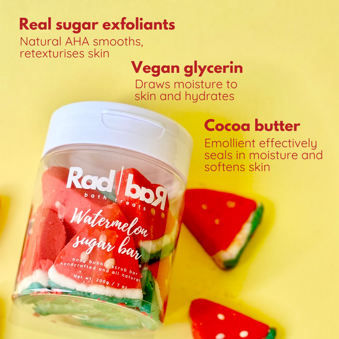 Watermelon Sugar Bar - Body bubble scrub